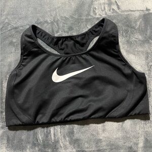 Nike Women's Black and White Sports Bra